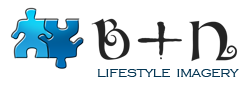 B+N lifestyle imagery logo